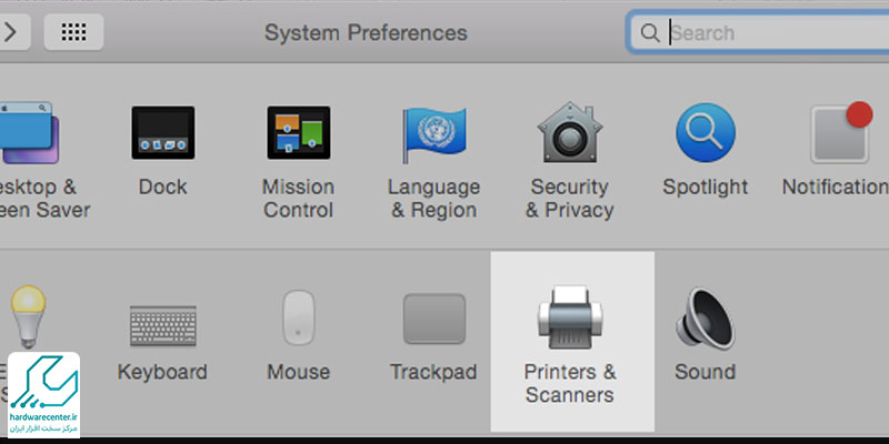 نحوه پاک کردن حافظه پرینتر در مک